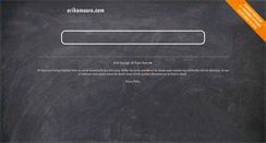 Desktop Screenshot of erikamoore.com