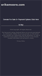 Mobile Screenshot of erikamoore.com